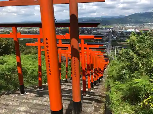 浮羽稲荷神社の鳥居