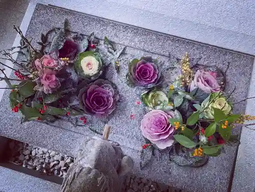 滑川神社 - 仕事と子どもの守り神の手水舎