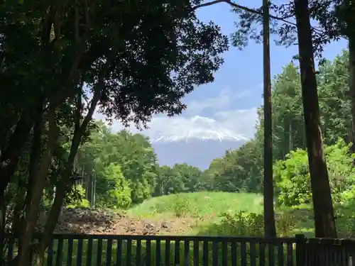 山宮浅間神社の景色