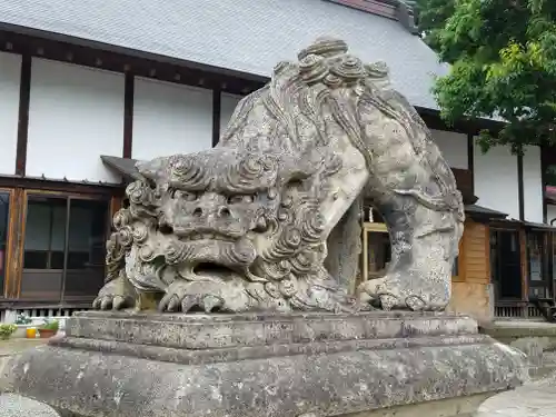 烏帽子山八幡宮の狛犬