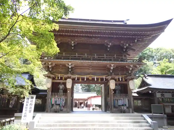 伊佐須美神社の山門・神門