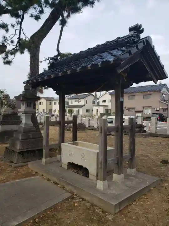 中之宮神社の手水舎