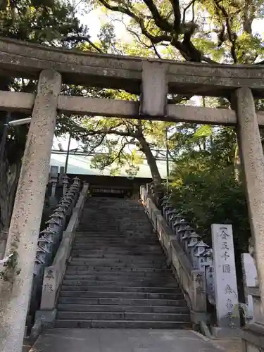 宇夫階神社の鳥居