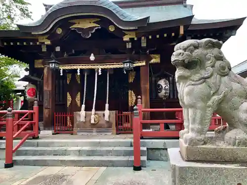 三谷八幡神社の狛犬