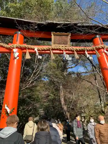 宇治上神社の鳥居