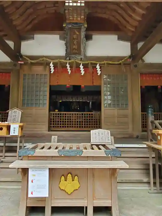 八百富神社の本殿・本堂