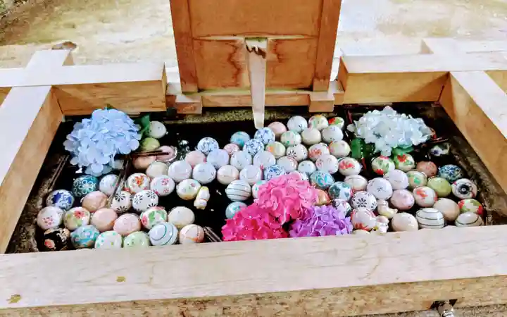 四條畷神社の手水舎