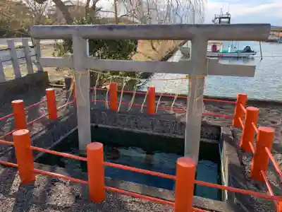 息栖神社の鳥居