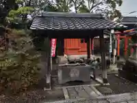 業葉神社の手水舎
