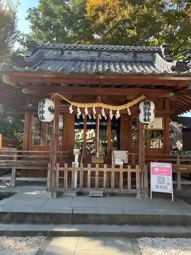 川越熊野神社の本殿