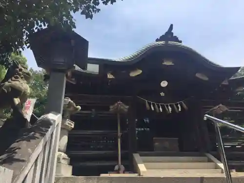 備後護國神社の本殿