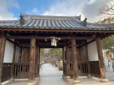 福祥寺（須磨寺）の山門・神門