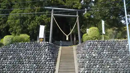 健武山神社の鳥居