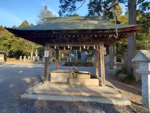 大鳥神社の手水舎