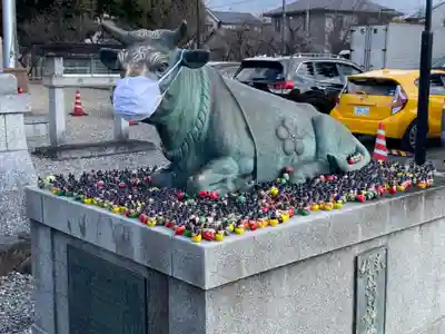 上野天満宮の狛犬