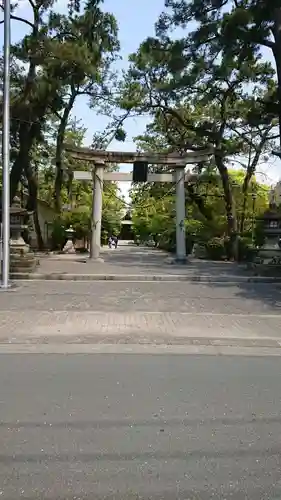浜松八幡宮の鳥居