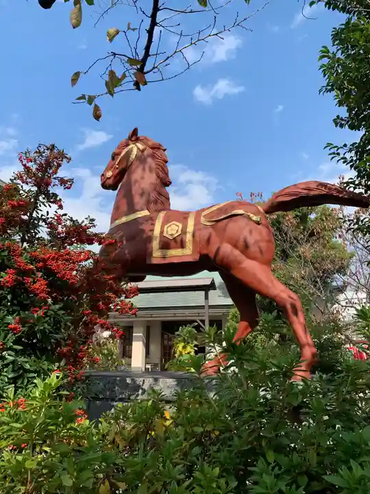 白山神社(榎白山神社)の狛犬