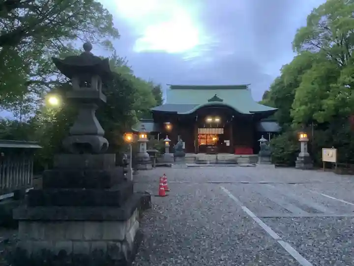 溝旗神社(肇國神社)の本殿・本堂