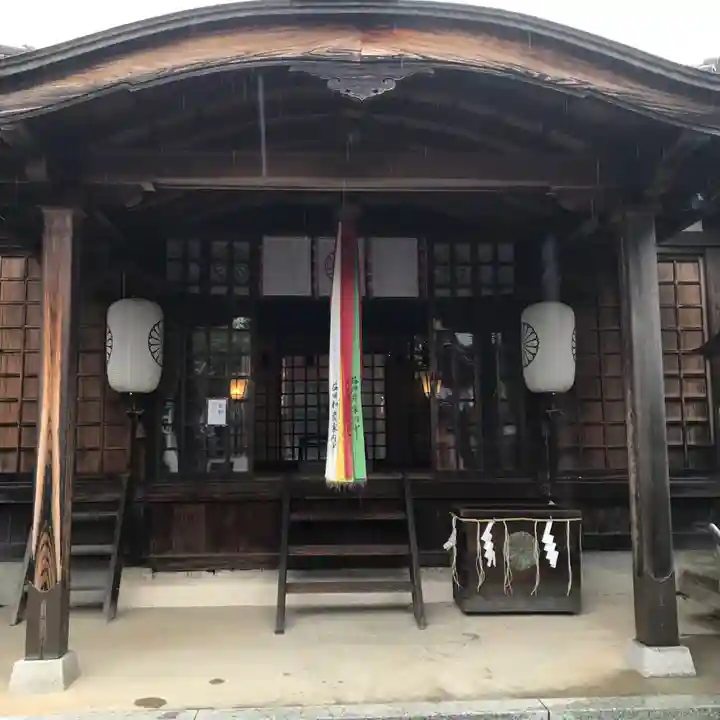 崇道天皇社の本殿・本堂