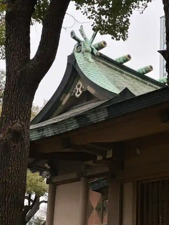 坐摩神社の本殿・本堂