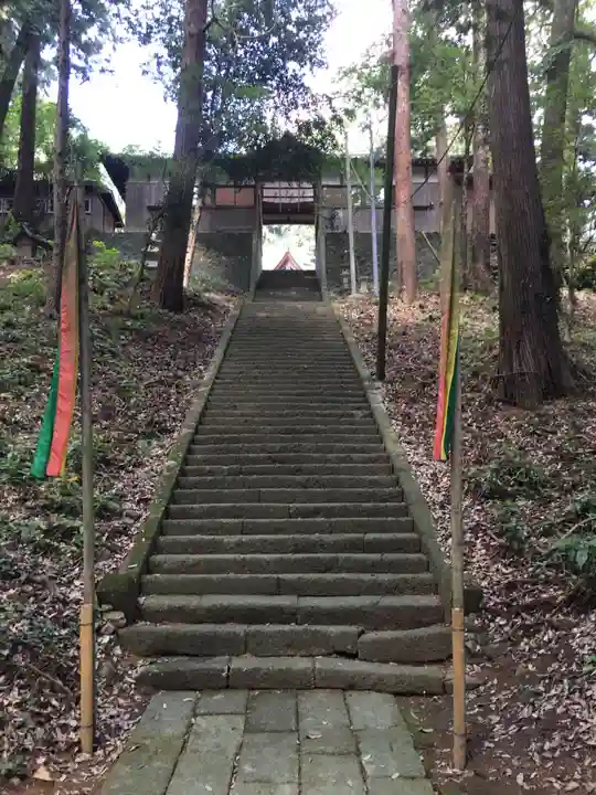 村檜神社の山門・神門