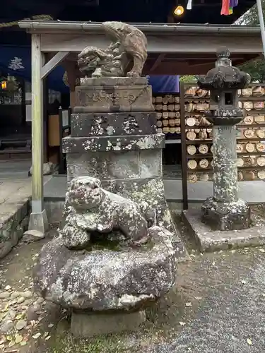 諫早神社（九州総守護  四面宮）の狛犬