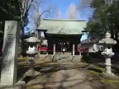 新田稲荷神社の本殿