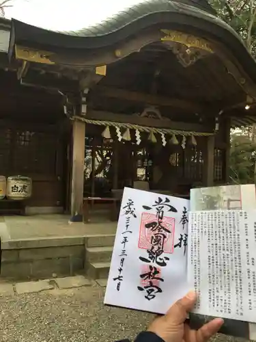 常陸國總社宮の本殿