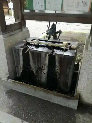 行田八幡神社の手水