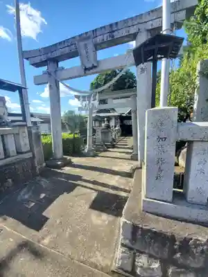 白蛇辨財天の鳥居