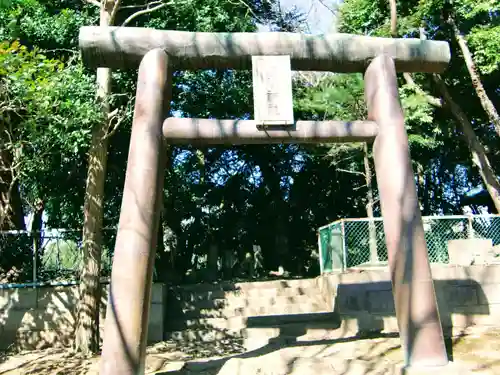 浅間神社の鳥居