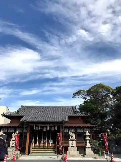 中原八幡宮の本殿・本堂