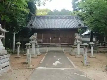 神明宮の本殿・本堂