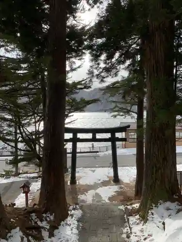 日光二荒山神社中宮祠の鳥居