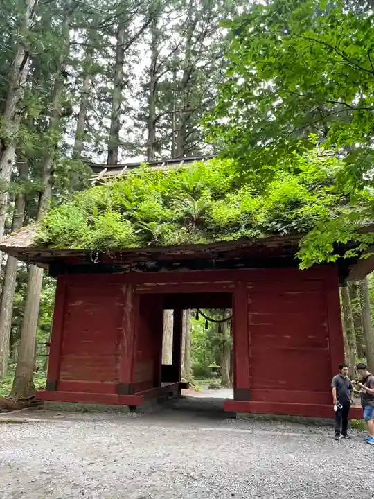 戸隠神社奥社の山門・神門