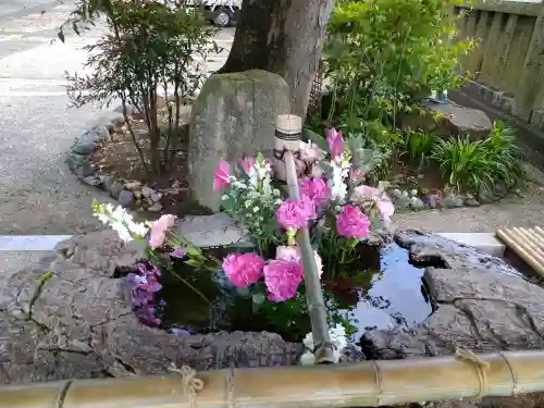 阿智神社の手水