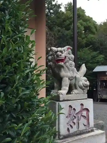 菅谷神社の狛犬