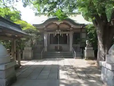 戸部杉山神社の本殿・本堂