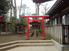 井草八幡宮の鳥居