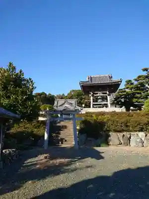 長栄寺の鳥居