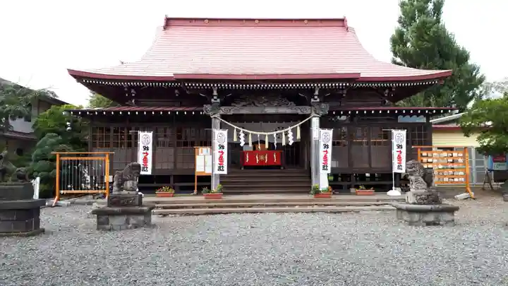 伊達神社の本殿・本堂