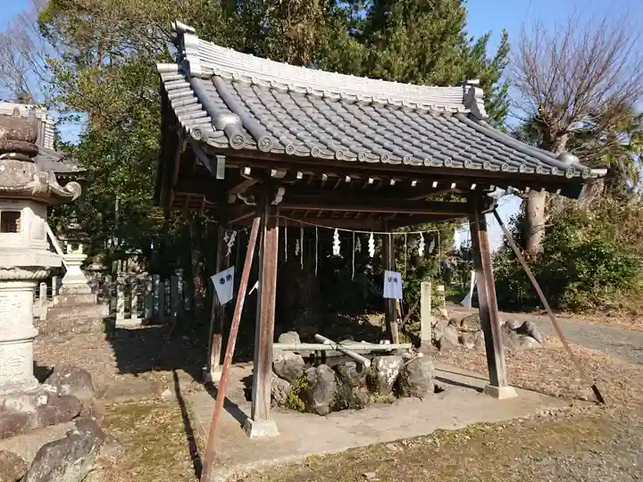 早戸神社の手水舎