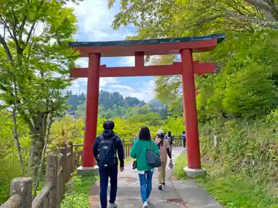 武蔵御嶽神社の鳥居