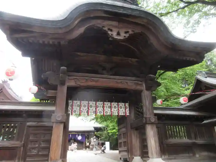 宇都宮二荒山神社の山門・神門