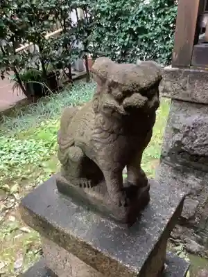 大直禰子神社の狛犬