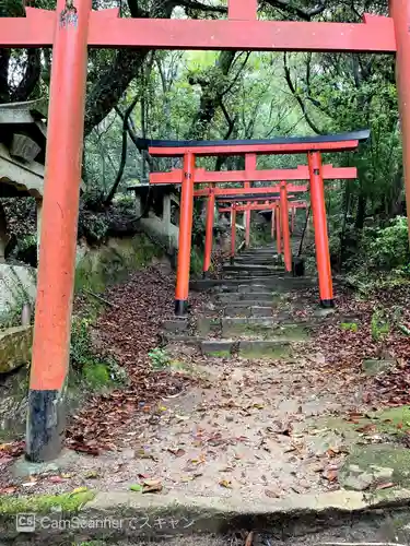 大龍寺の鳥居