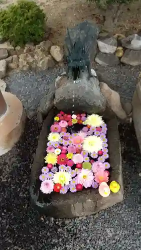 大鏑神社の手水