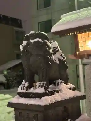 札幌諏訪神社の狛犬