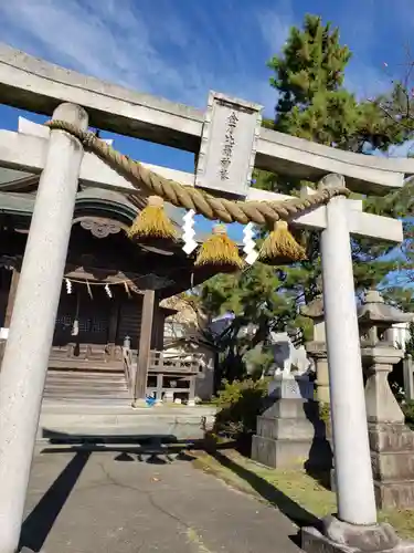 金比羅神社の鳥居