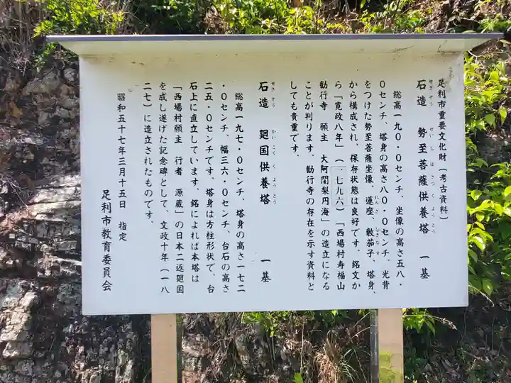 西場の百観音(勧行寺跡)(栃木県)